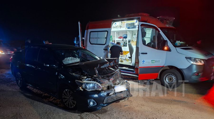 Imagem: ENQUADRAMENTO SITE 3 1 Acidente envolvendo dois veículos deixa criança ferida na BR-364 em Rondonópolis