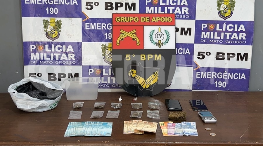Imagem: ENTORPECENTES APREENDIDOS Casal é preso em flagrante por tráfico de drogas após denúncia anônima no Jardim Primavera Imagem: ENTORPECENTES APREENDIDOS Casal é preso em flagrante por tráfico de drogas após denúncia anônima no Jardim Primavera