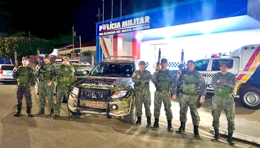 Imagem: Equipe PMPA PM Ambiental apreende quatro armas e mais de 80 munições em duas ocorrências durante operação em Alto Garças