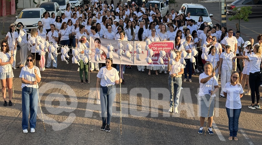 Imagem: IMG 4589.JPG Associação Asas da Libertação promove caminhada de conscientização ao enfrentamento a violência contra mulher