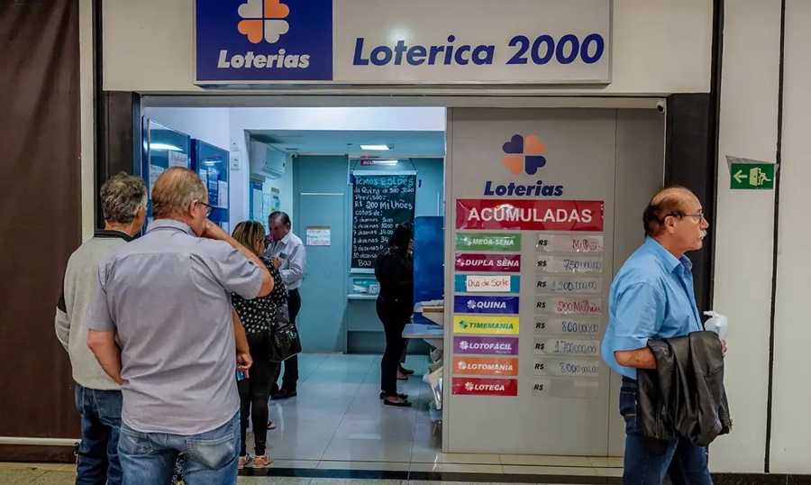 Imagem: Loterica Caixa Loterias transfere sorteios de sábado para domingo