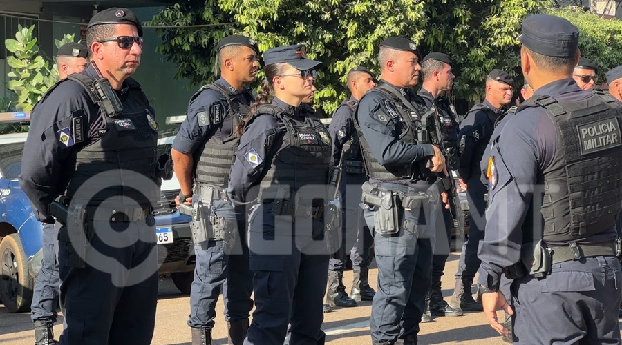 Imagem: OPERACAO DA PM Operação Escudo Feminino é lançada pela PM em Rondonópolis e reforça combate à violência contra a mulher Imagem: OPERACAO DA PM Operação Escudo Feminino é lançada pela PM em Rondonópolis e reforça combate à violência contra a mulher