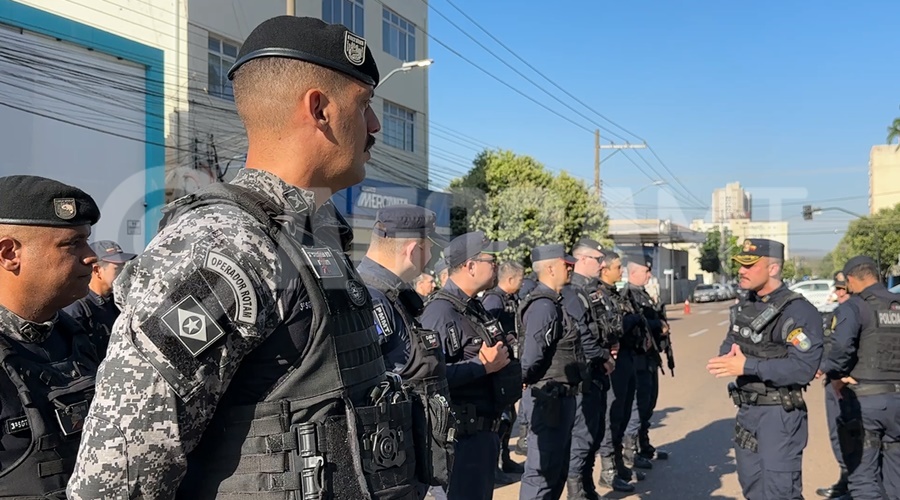 Imagem: POLICIA PM realiza 29ª edição da Operação Força Total com reforço no policiamento em Rondonópolis