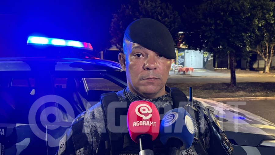 Imagem: Sargento Tavares da Forca Tatica Atropelamento mobiliza Força Tática e SAMU na noite desta sexta-feira em Rondonópolis