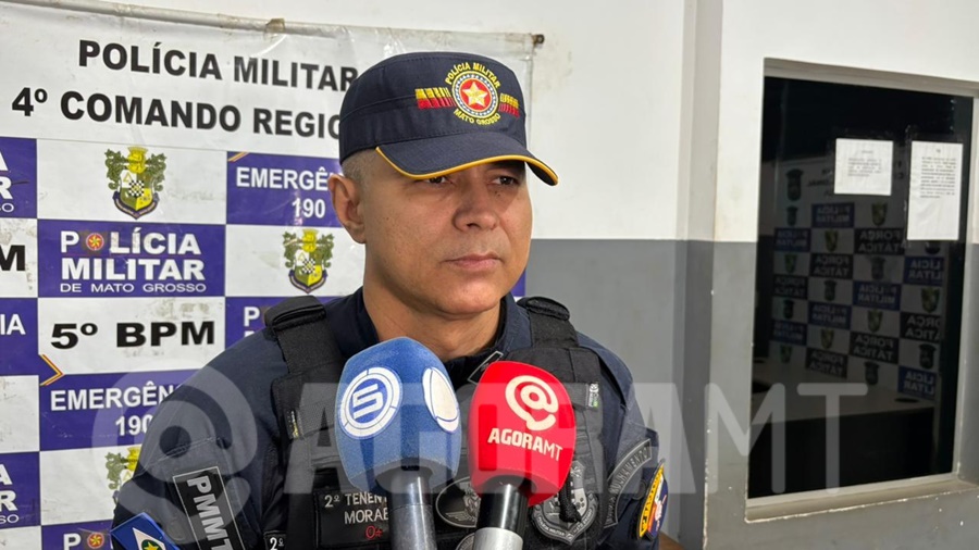 Imagem: Tenente Moraes Caminhão com placas adulteradas é apreendido pela PM e motorista é preso em terminal de Rondonópolis Imagem: Tenente Moraes Caminhão com placas adulteradas é apreendido pela PM e motorista é preso em terminal de Rondonópolis