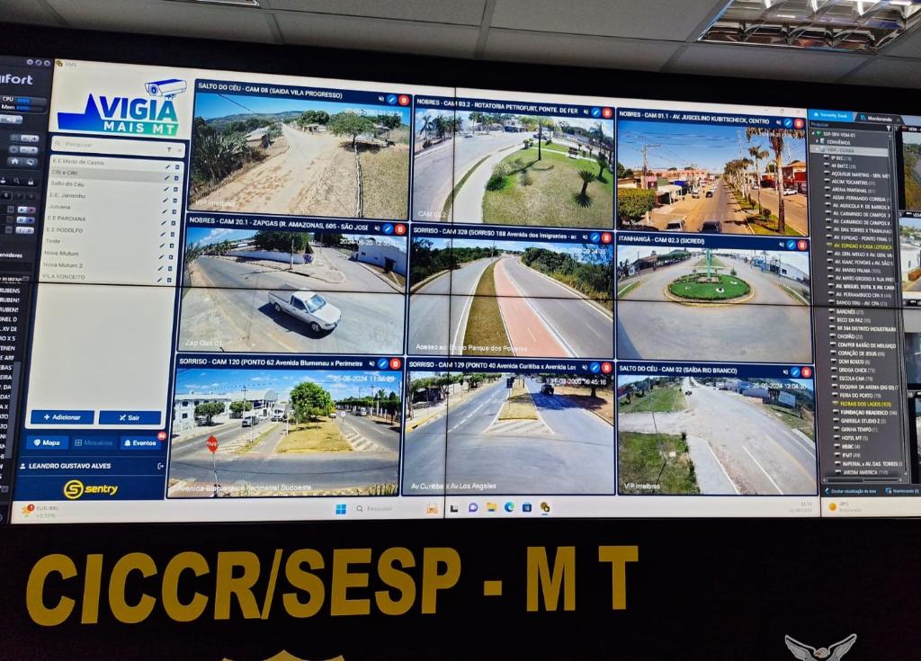 Imagem: Vigia mais interior 1 Com 22,7 mil câmeras, Vigia Mais MT reforça a segurança nos 142 municípios mato-grossenses Imagem: Vigia mais interior 1 Com 22,7 mil câmeras, Vigia Mais MT reforça a segurança nos 142 municípios mato-grossenses