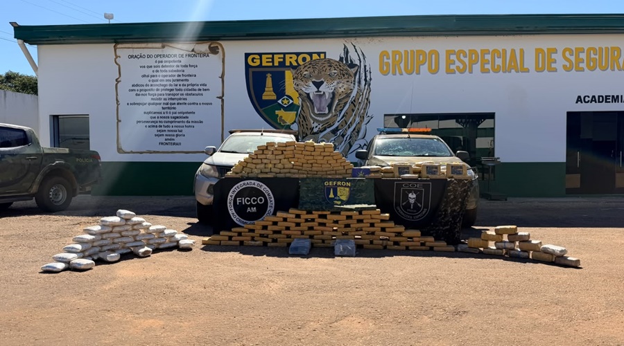 Imagem: WhatsApp Image 2026 07 02 at 08.21.39 Suspeito é preso com mais de 300 tabletes de drogas durante operação na fronteira entre Brasil e Bolívia