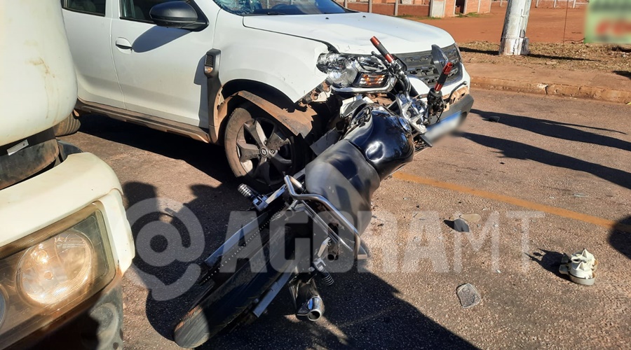 Imagem: WhatsApp Image 2026 07 06 at 15.08.33 1 Após fugir de abordagem policial, motociclista causa acidente e acaba preso pela PM em Rondonópolis Imagem: WhatsApp Image 2026 07 06 at 15.08.33 1 Após fugir de abordagem policial, motociclista causa acidente e acaba preso pela PM em Rondonópolis