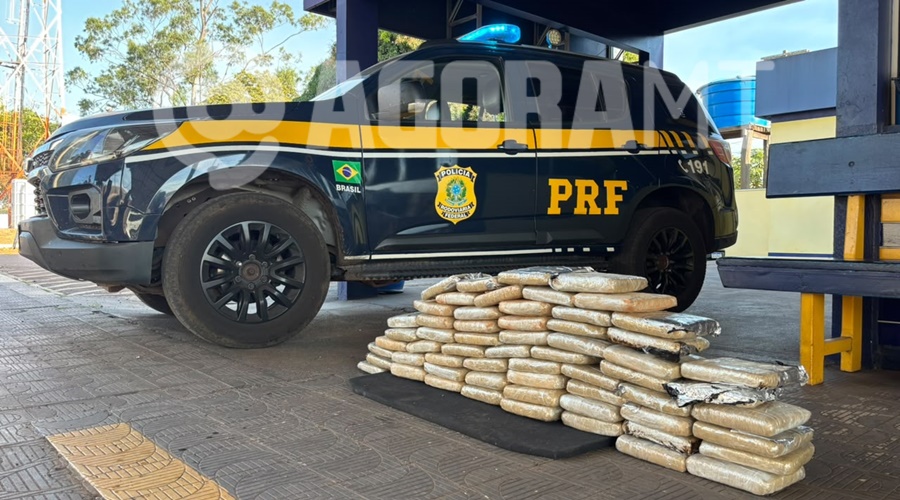 Imagem: WhatsApp Image 2026 07 09 at 16.05.23 Homem é preso pela PRF transportando 63 Kg de skunk escondida em veículo na BR-364 em Rondonópolis