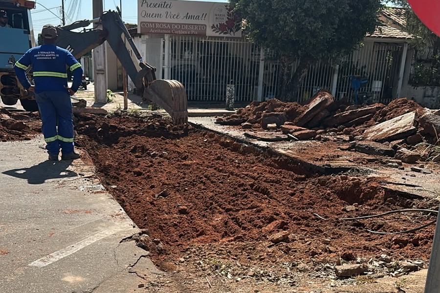 Imagem: dkvf Rua Campo Limpo terá bloqueio total por sete dias para obra de adequação de canaleta