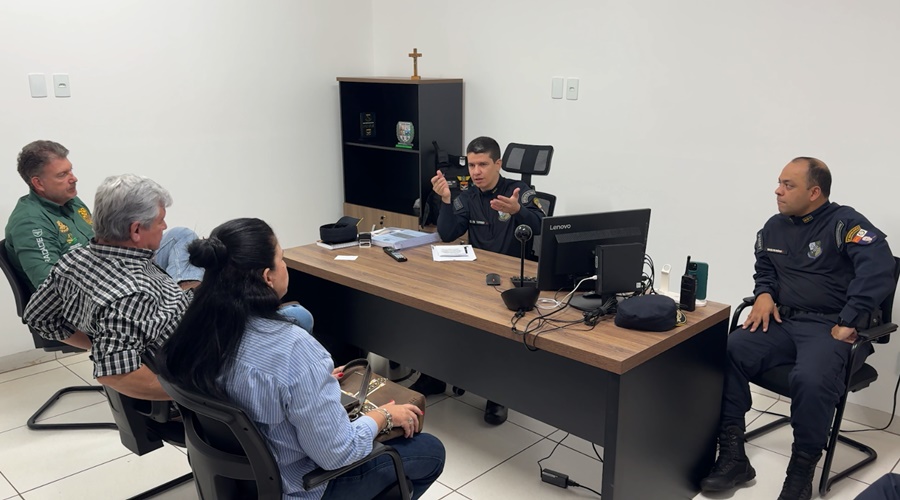 Imagem: lkdv 1 Reunião de alinhamento entre Sindicato Rural e Polícia Militar define ações de segurança na 52ª Exposul