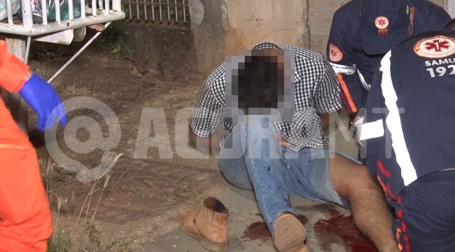 Imagem: zck mc Suspeito é baleado após atacar policial durante buscas por mulher foragida em Rondonópolis