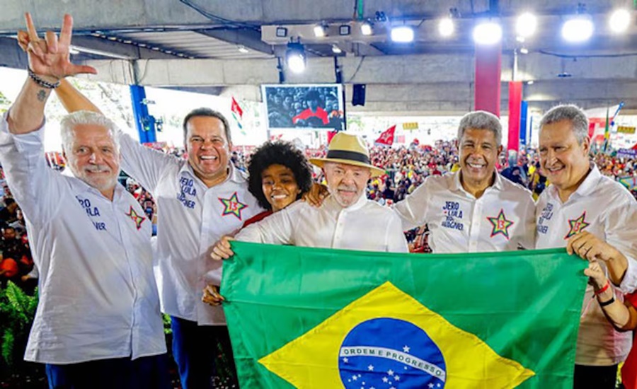 Imagem: CANDIDATURA LULA PT oficializa candidatura de Lula, que concorre à Presidência do Brasil pela sétima vez Imagem: CANDIDATURA LULA PT oficializa candidatura de Lula, que concorre à Presidência do Brasil pela sétima vez