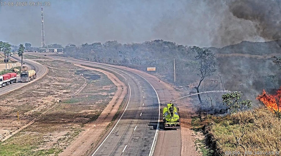 Imagem: Contencao de foco de incendio Nova Rota do Oeste 1536x864 1 Fumaça na pista: como agir para evitar acidentes