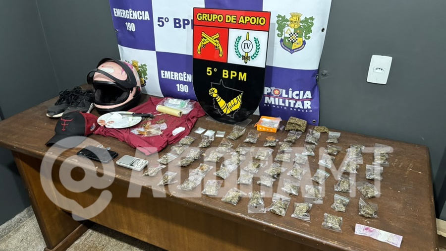 Imagem: Drogas apreendidas pelo GAP Grande quantidade de drogas é apreendida e suspeito por tráfico é preso na região do Cais em Rondonópolis Imagem: Drogas apreendidas pelo GAP Grande quantidade de drogas é apreendida e suspeito por tráfico é preso na região do Cais em Rondonópolis