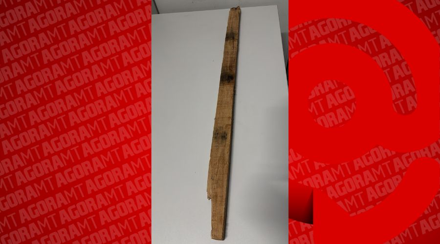 Imagem: ENQUADRAMENTO SITE 11 Suspeito de praticar "salve" é detido dentro de salão da igreja católica em Jaciara