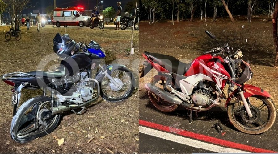 Imagem: ENQUADRAMENTO SITE 5 1 'Racha' de moto na Avenida dos Estudantes termina em acidente e mulher que voltava do trabalho é atingida Imagem: ENQUADRAMENTO SITE 5 1 'Racha' de moto na Avenida dos Estudantes termina em acidente e mulher que voltava do trabalho é atingida