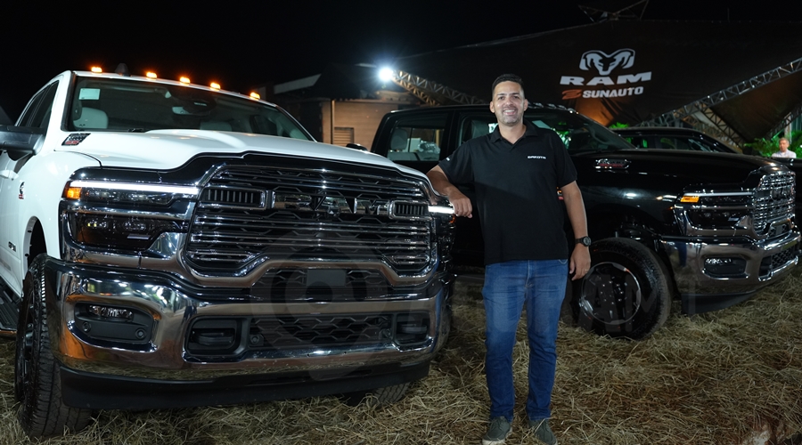 Imagem: Everson Fernandes Gerente de Marketing 02 SUNAUTO destaca linha RAM na Exposul com condições especiais e foco no agronegócio