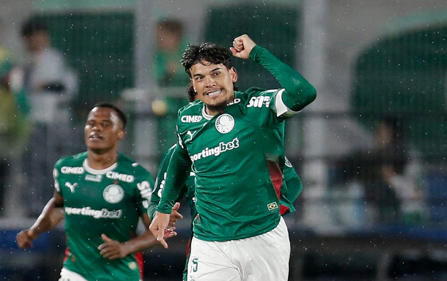 Imagem: Jogador do Palmeiras Gustavo Gomes Com gol de Gustavo Gómez, Palmeiras vence o Cerro Porteño e avança às quartas da Libertadores Imagem: Jogador do Palmeiras Gustavo Gomes Com gol de Gustavo Gómez, Palmeiras vence o Cerro Porteño e avança às quartas da Libertadores