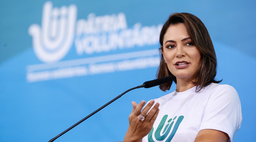 Imagem: Michelle Bolsonaro Michelle diz que anunciará decisão sobre candidatura na convenção do PL no domingo Imagem: Michelle Bolsonaro Michelle diz que anunciará decisão sobre candidatura na convenção do PL no domingo