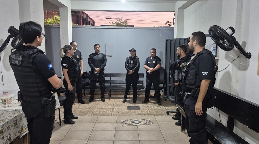 Imagem: OPERACAO ROO SEGURA Polícia Civil cumpre 21 mandados durante operação contra facções criminosas em Rondonópolis Imagem: OPERACAO ROO SEGURA Polícia Civil cumpre 21 mandados durante operação contra facções criminosas em Rondonópolis
