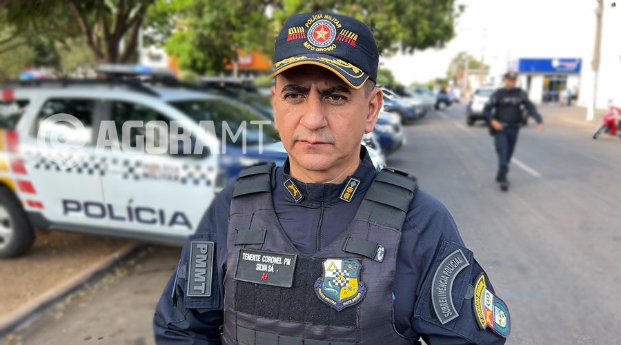 Imagem: Silva Sa PM reforça policiamento no comércio de Rondonópolis para prevenir roubos e furtos durante período de pagamento Imagem: Silva Sa PM reforça policiamento no comércio de Rondonópolis para prevenir roubos e furtos durante período de pagamento
