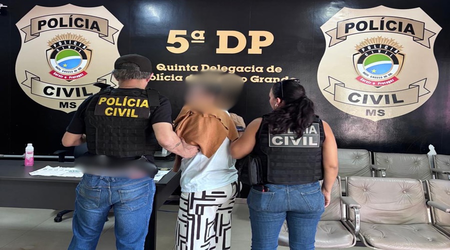 Imagem: WhatsApp Image 2026 08 14 at 17.50.05 Polícia Civil prende mulher condenada por homicídio qualificado ocorrido em Tesouro