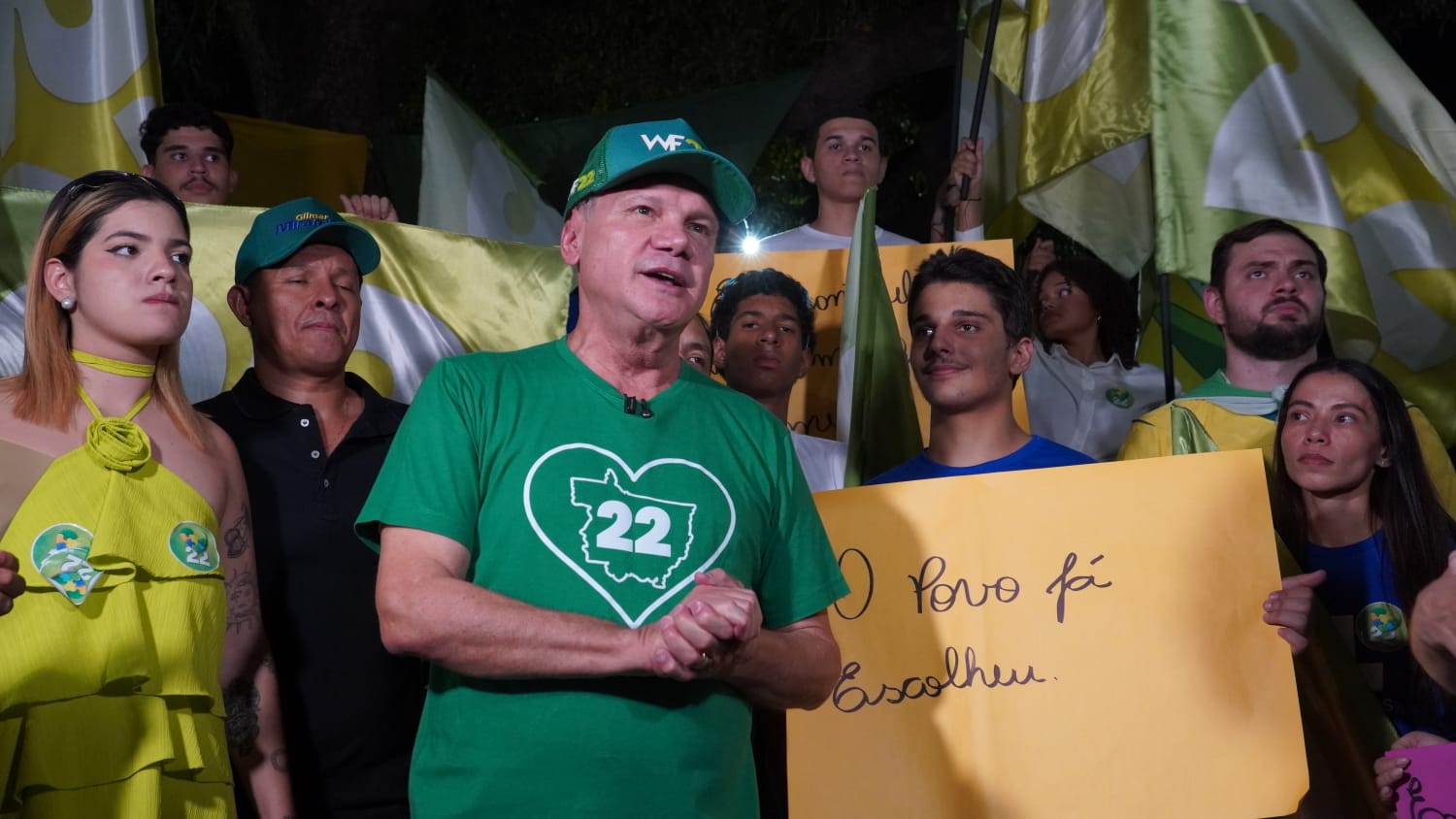 Imagem: WhatsApp Image 2026 08 16 at 10.32.59 Com cartazes, música e bandeira, Wellington dá largada na campanha, com força da juventude Imagem: WhatsApp Image 2026 08 16 at 10.32.59 Com cartazes, música e bandeira, Wellington dá largada na campanha, com força da juventude