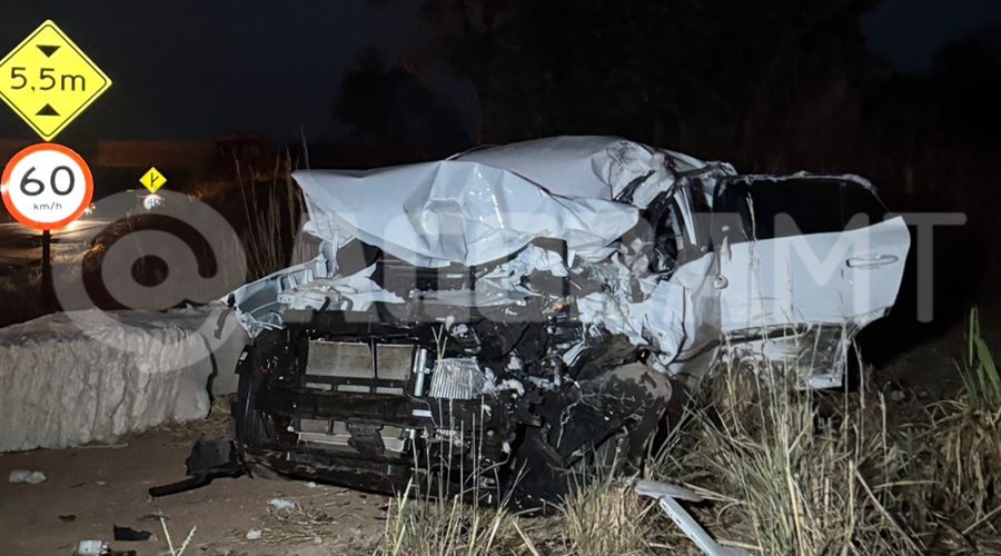 Imagem: WhatsApp Image 2026 08 27 at 18.23.23 Acidente envolvendo três veículos deixa um morto e dois feridos próximo ao anel viário em Aragarças (GO)