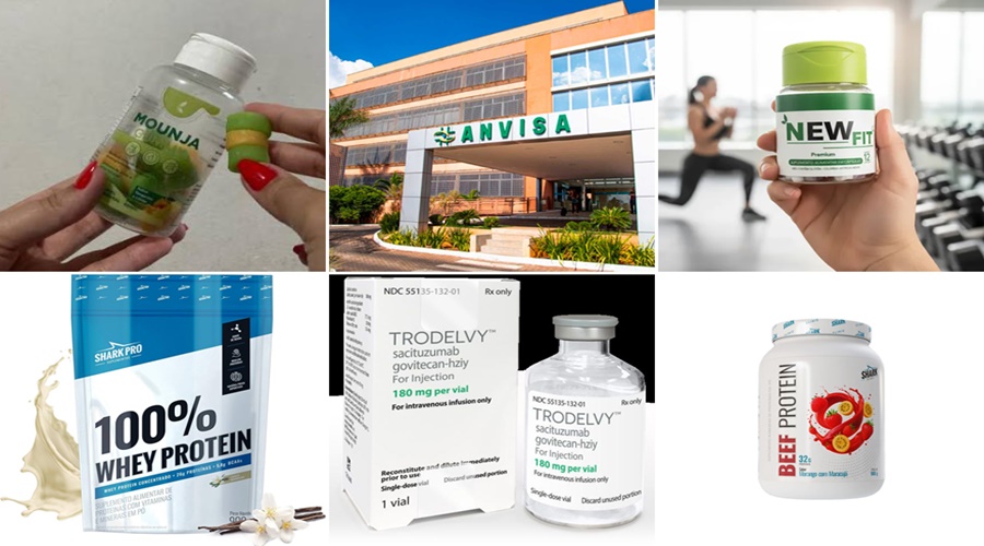 Imagem: anvisa proibe produtos Anvisa proíbe fabricação e venda de suplementos, emagrecedores e lote de remédio oncológico Imagem: anvisa proibe produtos Anvisa proíbe fabricação e venda de suplementos, emagrecedores e lote de remédio oncológico