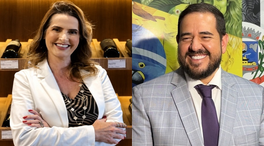 Imagem: ex delegada da Policia Civil Ana Cristina Silva Feldner e vereador Ibrahim Zaher MDB define suplências ao Senado com perfis da política municipal e da segurança pública Imagem: ex delegada da Policia Civil Ana Cristina Silva Feldner e vereador Ibrahim Zaher MDB define suplências ao Senado com perfis da política municipal e da segurança pública