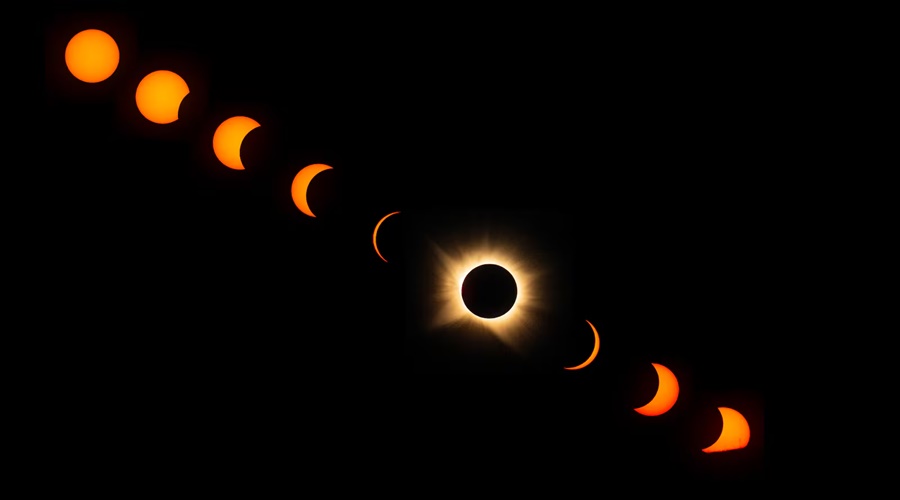 Imagem: foto nasa Nasa escolhe foto perfeita de eclipse que cria efeito surpreendente; veja os detalhes Imagem: foto nasa Nasa escolhe foto perfeita de eclipse que cria efeito surpreendente; veja os detalhes