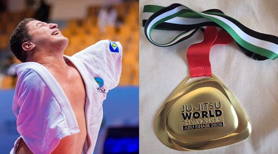 Imagem: juninho cabral vene Paratleta mato-grossense Juninho Cabral conquista ouro e título mundial de Parajiu-Jitsu em Abu Dhabi Imagem: juninho cabral vene Paratleta mato-grossense Juninho Cabral conquista ouro e título mundial de Parajiu-Jitsu em Abu Dhabi