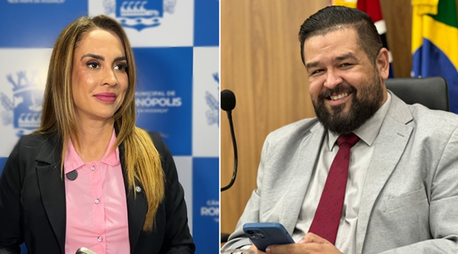 Imagem: kalynka e junior mendonca Câmara aprova licença de Kalynka Meirelles e Júnior Mendonça; suplentes são convocados Imagem: kalynka e junior mendonca Câmara aprova licença de Kalynka Meirelles e Júnior Mendonça; suplentes são convocados