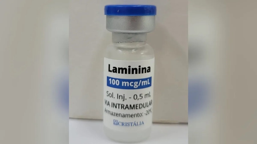 Imagem: medicamento laminina Sete pacientes que receberam polilaminina morreram durante tratamento Imagem: medicamento laminina Sete pacientes que receberam polilaminina morreram durante tratamento