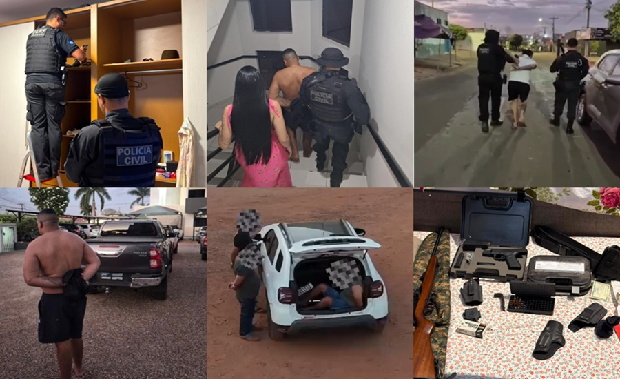 Imagem: operacao entreposto Operação Entreposto prende quatro suspeitos por roubo de cargas de soja e cumpre mandados em Rondonópolis Imagem: operacao entreposto Operação Entreposto prende quatro suspeitos por roubo de cargas de soja e cumpre mandados em Rondonópolis