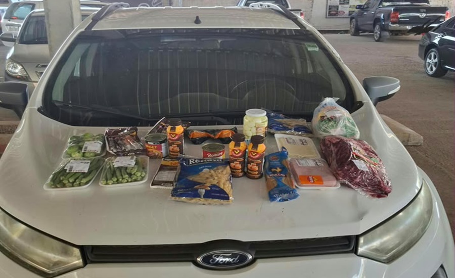 Imagem: roubo em mercado Suspeito é preso por furtar mais de R$ 450 em mercadorias de supermercado em Jaciara Imagem: roubo em mercado Suspeito é preso por furtar mais de R$ 450 em mercadorias de supermercado em Jaciara