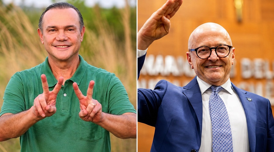 Imagem: wellington e Pivetta Nova pesquisa mostra Fagundes e Pivetta empatados tecnicamente na disputa pelo Governo de MT
