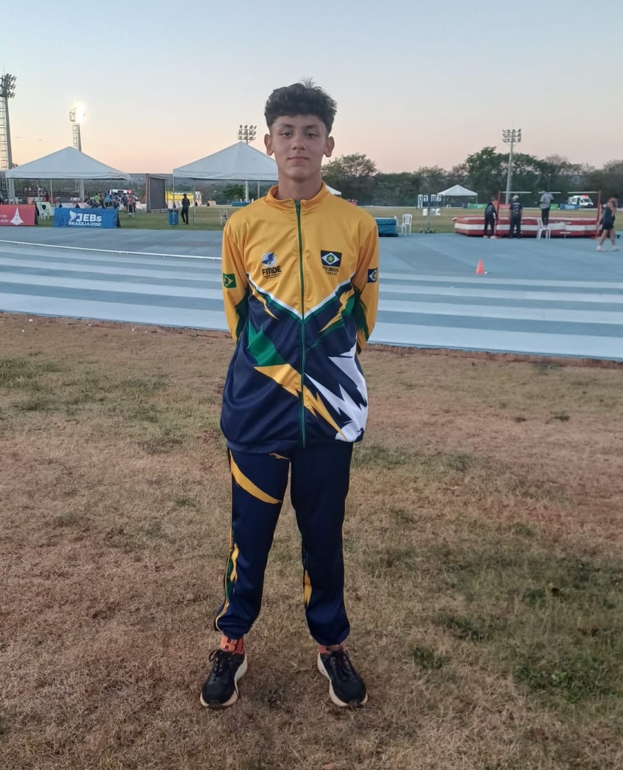 Imagem: Atleta Miguel Augusto Almeida Marques Jovem de Rondonópolis brilha em Brasília e conquista medalha de bronze no Brasileiro Imagem: Atleta Miguel Augusto Almeida Marques Jovem de Rondonópolis brilha em Brasília e conquista medalha de bronze no Brasileiro