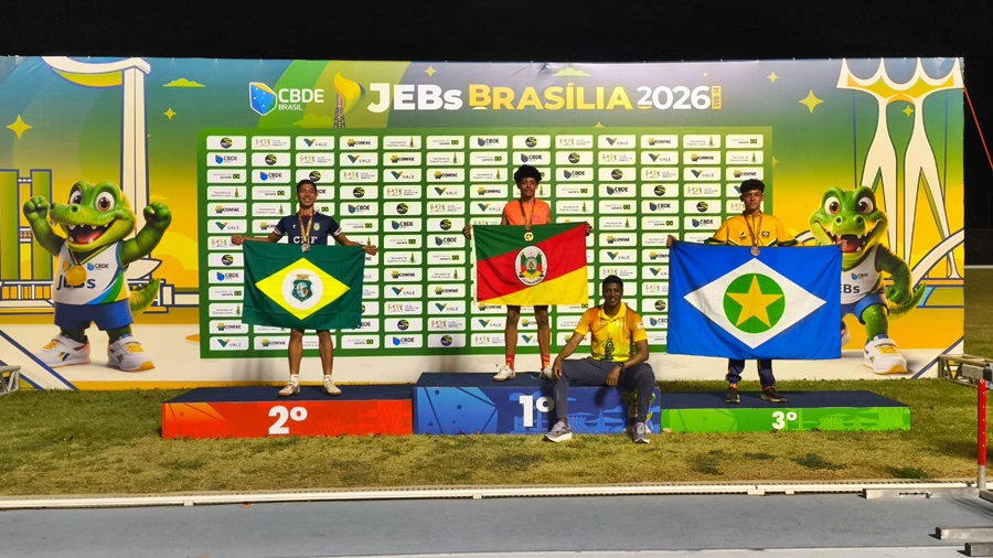 Imagem: Atleta de Rondonopolis recebe medalha de bronze em DF Jovem de Rondonópolis brilha em Brasília e conquista medalha de bronze no Brasileiro Imagem: Atleta de Rondonopolis recebe medalha de bronze em DF Jovem de Rondonópolis brilha em Brasília e conquista medalha de bronze no Brasileiro