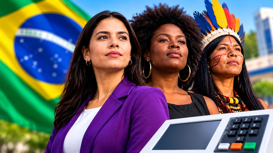 Imagem: CANDIDATAS A ELEICAO 2026 Prazo para repasse a candidaturas femininas, negras e indígenas termina nesta terça