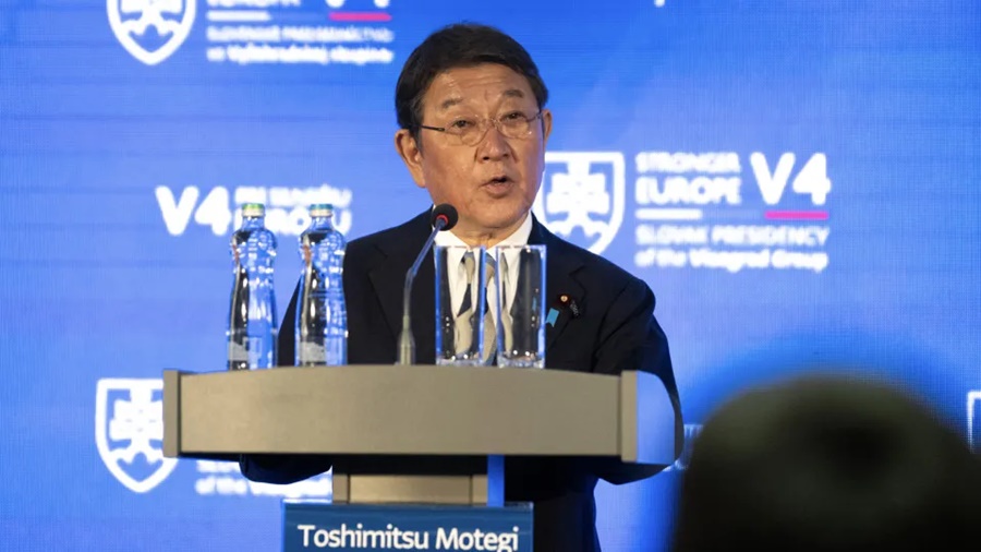 Imagem: Chanceler do Japao Japão leva a sério preocupação de pecuaristas, diz chanceler do país sobre negociação com Mercosul
