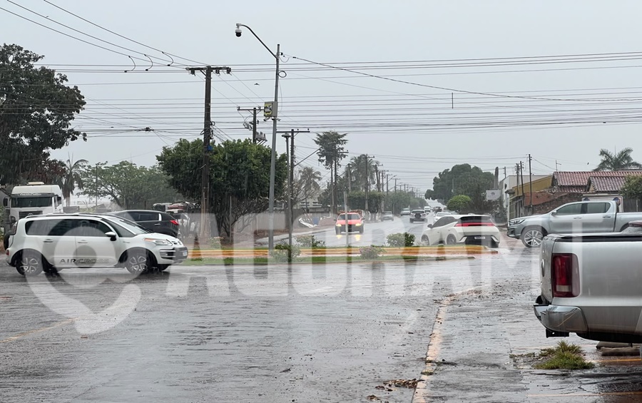 Imagem: Chuva em Rondonopolis 1 Chuva ameniza calor em Rondonópolis e previsão indica possibilidade de novas pancadas