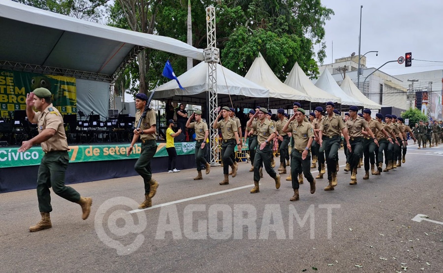 Imagem: Desfile 7 de setembro em Rondonopolis Rondonópolis celebra Independência do Brasil com desfile cívico que reúne escolas e instituições