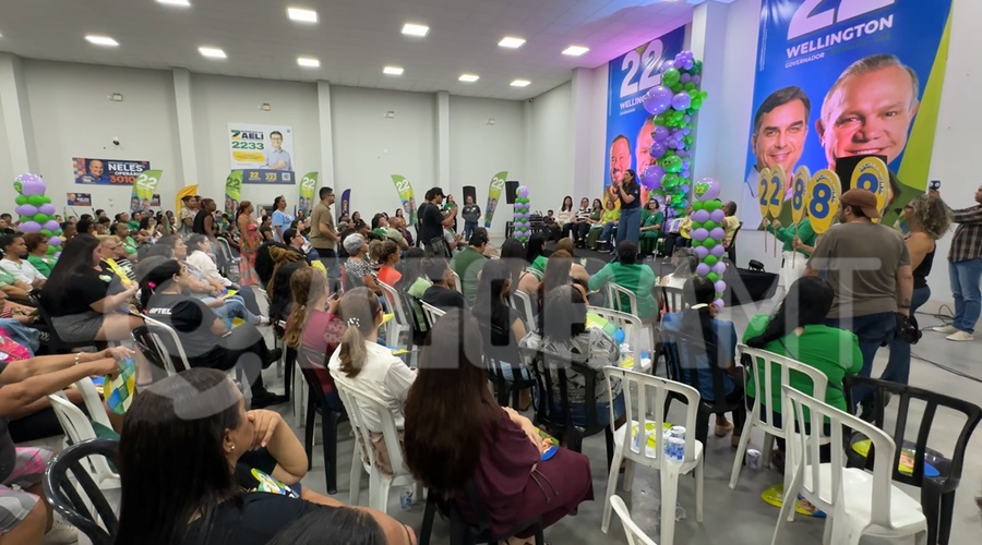 Imagem: ENCONTRO DE MULHERES WF Mulheres se reúnem em Rondonópolis em apoio à candidatura de Wellington Fagundes ao Governo de MT Imagem: ENCONTRO DE MULHERES WF Mulheres se reúnem em Rondonópolis em apoio à candidatura de Wellington Fagundes ao Governo de MT