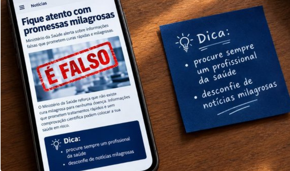 Imagem: Fake news de cura Ação conjunta notifica Google para remover vídeos de IA que divulgam falsas curas e soluções Imagem: Fake news de cura Ação conjunta notifica Google para remover vídeos de IA que divulgam falsas curas e soluções