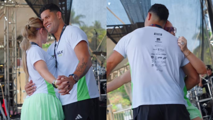 Imagem: Jogador Huck Hulk dança com atual mulher, sobrinha de sua ex e recebe chuva de críticas nas redes Imagem: Jogador Huck Hulk dança com atual mulher, sobrinha de sua ex e recebe chuva de críticas nas redes