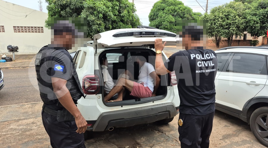 Imagem: PRESOS Operação prende três suspeitos por sequestro e morte de jovem desaparecida há três anos em Rondonópolis Imagem: PRESOS Operação prende três suspeitos por sequestro e morte de jovem desaparecida há três anos em Rondonópolis