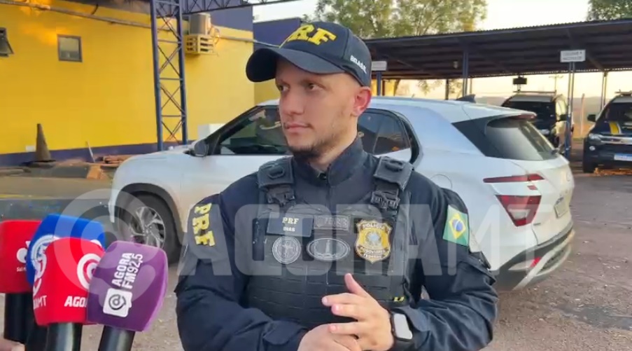 Imagem: PRF Felipe Dias Mais de 130 canetas emagrecedoras são apreendidas pela Polícia Rodoviária Federal em Rondonópolis