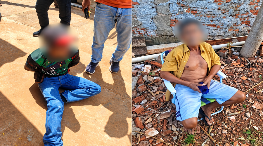 Imagem: Pai e Filho presos em TGA Pai e filho são presos em Tangará da Serra por suspeita de envolvimento em homicídio Imagem: Pai e Filho presos em TGA Pai e filho são presos em Tangará da Serra por suspeita de envolvimento em homicídio